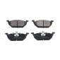 KBP10016 KAVO PARTS Комплект тормозных колодок,