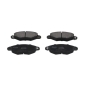 KBP6565 KAVO PARTS Комплект тормозных колодок,