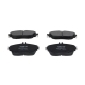 KBP6620 KAVO PARTS Комплект тормозных колодок,