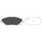 KBP9094 KAVO PARTS Комплект тормозных колодок,