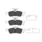 KBP9106 KAVO PARTS Комплект тормозных колодок,