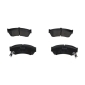 KBP8504 KAVO PARTS Комплект тормозных колодок,