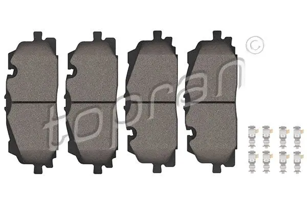 117 686 Brake Pad Set, disc brake