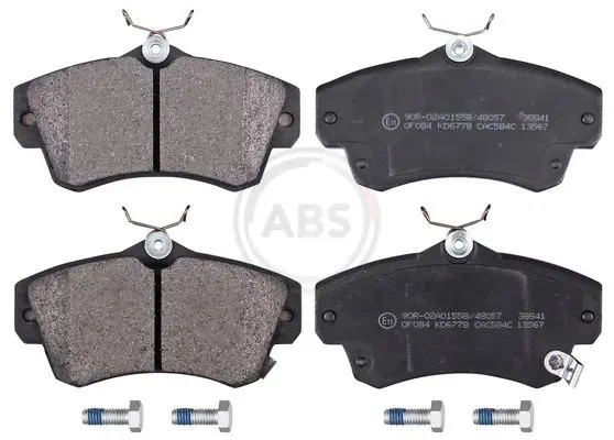 ABS 38841 Комплект тормозных колодок