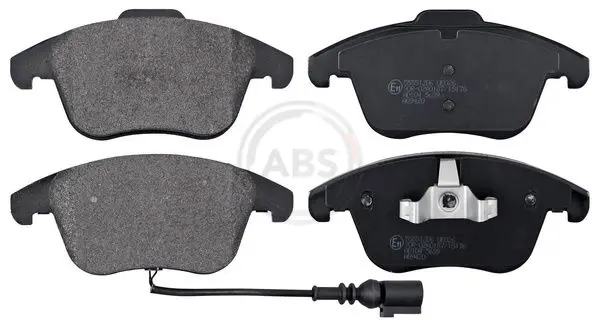 ABS 37612 комплект колодок для дисковых