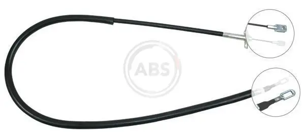ABS K16388 Трос ручного тормоза VW LT