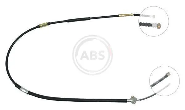 ABS K16357 Трос тормоза ручного