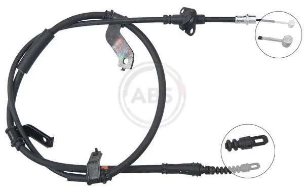 ABS K17523 Трос ручного тормоза