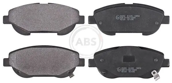 ABS 35003 комплект колодок для дисковых