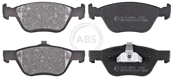 ABS 35115 Комплект тормозных колодок