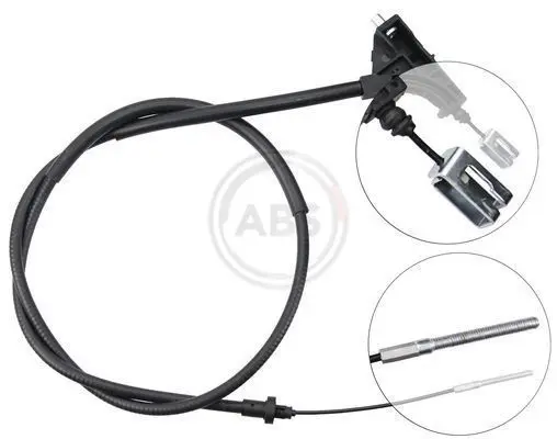 ABS K12761 трос ручного тормоза