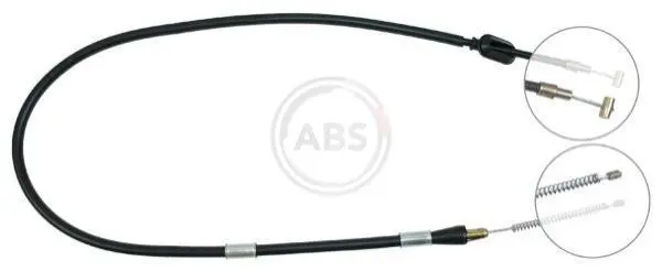 ABS K15908 Трос тормоза ручного