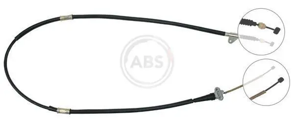 ABS K16047 Трос ручного тормоза TOYOTA