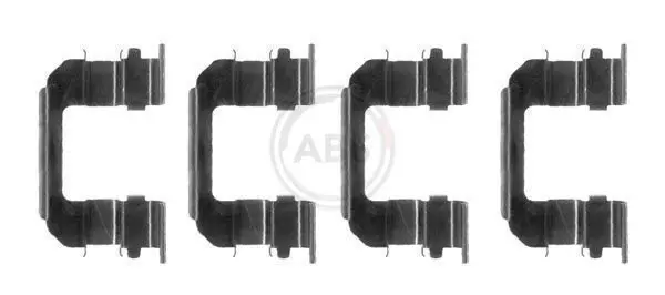 ABS 1287Q Комплектующие, колодки