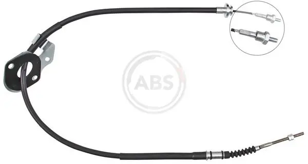ABS K13846 Трос тормоза ручного