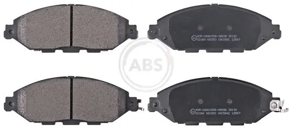 ABS 35130 Колодки тормозные комплект
