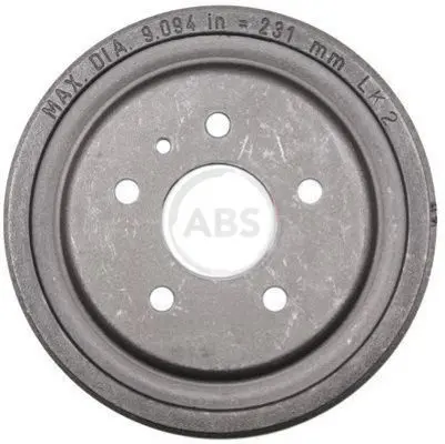 ABS 2738S Тормозный барабан