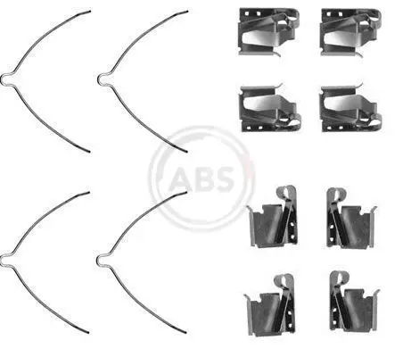 ABS 1269Q Комплектующие, колодки