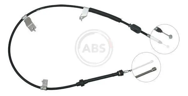 ABS K13847 Трос ручного тормоза