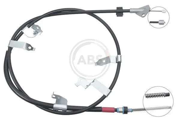 ABS K17293 Трос тормоза ручного