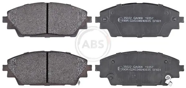 ABS 35022 Комплект колодок для дисковых