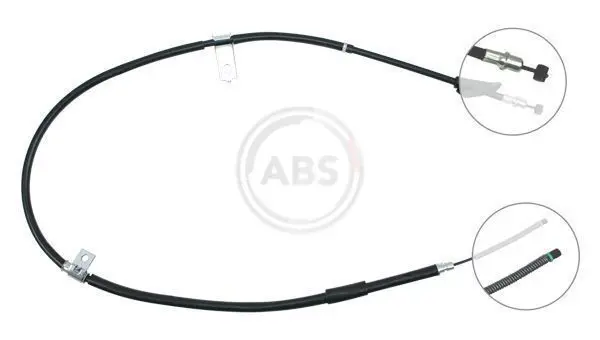 ABS K14098 Трос тормоза ручного