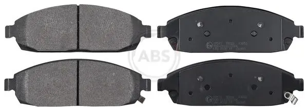 ABS 37517 Комплект тормозных колодок