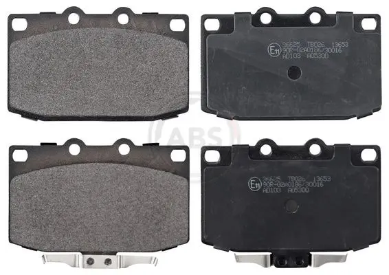 ABS 36625 Brake pad set, disc brake