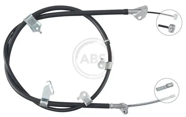 ABS K17632 Трос тормоза ручного
