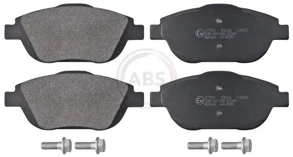 ABS 37751 Комплект дисковых тормозных