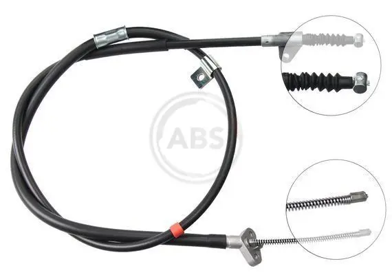 ABS K16627 трос ручного тормоза