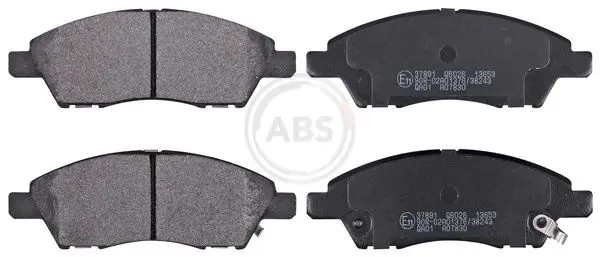 ABS 37891 Комплект тормозных колодок