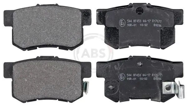 ABS 36757 Комплект тормозных колодок