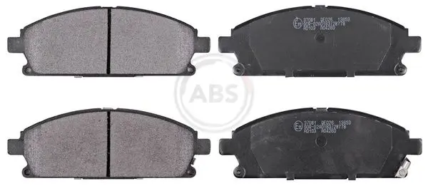 ABS 37081 Комплект тормозных колодок