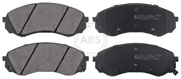 ABS 37618 Комплект дисковых тормозных