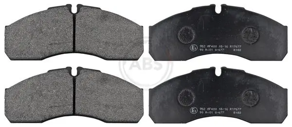 ABS 37379 Колодки тормозные комплект