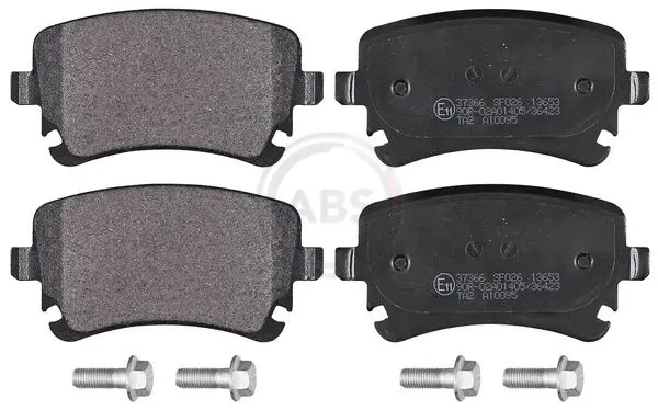 ABS 37366 Колодки тормозные задние VAG
