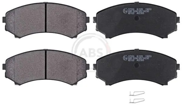 ABS 37203 комплект колодок для дисковых