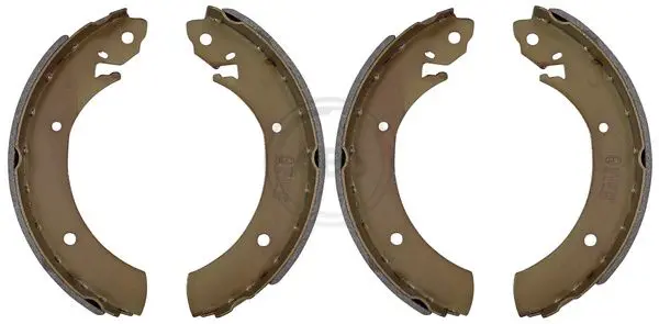 ABS 8125 Комлект тормозных накладок