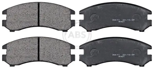 ABS 36611 Комплект тормозных колодок