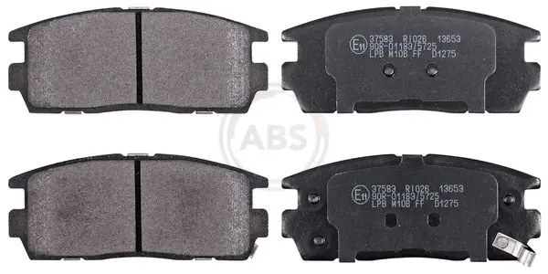 ABS 37583 Комплект тормозных колодок