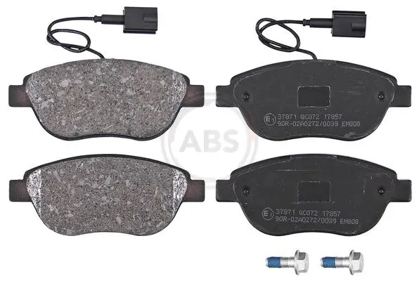ABS 37871 комплект колодок для дисковых