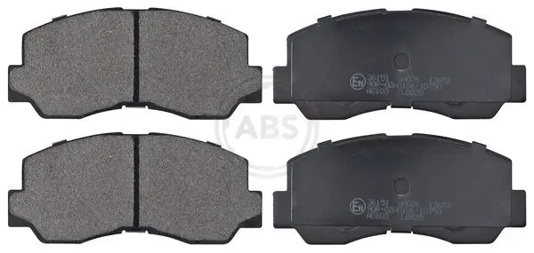 ABS 36151 Комплект тормозных колодок