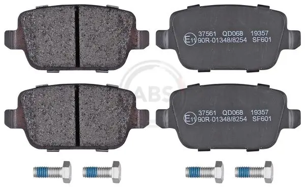 ABS 37561 комплект колодок для дисковых