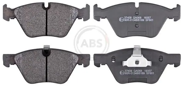Abs 37409 Колодки тормозные дисковые,