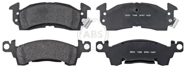 ABS 38052 Тормозные колодки передние