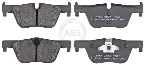 ABS 37904 Комплект колодок для дисковых