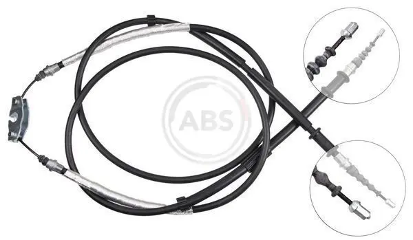 ABS K12425 Трос тормоза ручного