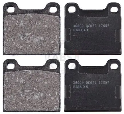 ABS 36009 Комплект тормозных колодок
