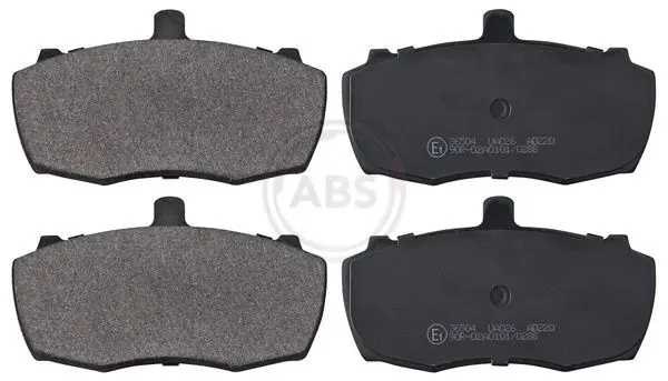 ABS 36504 Комплект тормозных колодок